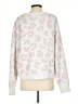 Pol Animal Print White Pullover Sweater Size S - photo 2
