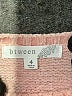 Btween 100% Polyester Hearts Pink Pullover Sweater Size 4 - photo 4