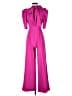 Black Halo Solid Pink Jumpsuit Size 4 - photo 1