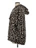 Lou & Grey Animal Print Brown Pullover Hoodie Size XL - photo 5