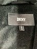 DKNY 100% Polyester Solid Black Coat Size L - photo 6