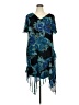 Eva Blue 100% Polyester Blue Cocktail Dress Size 22 (petite) - photo 1