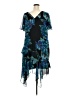 Eva Blue 100% Polyester Blue Cocktail Dress Size 22 (petite) - photo 2