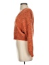 Olivaceous Tweed Orange Pullover Sweater Size S - photo 5