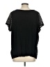 Merona Black Short Sleeve Top Size 2 - photo 2