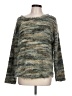 Tribal 100% Polyester Tweed Green Pullover Sweater Size L - photo 1