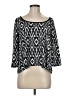 Deb Black 3/4 Sleeve Top Size M - photo 1
