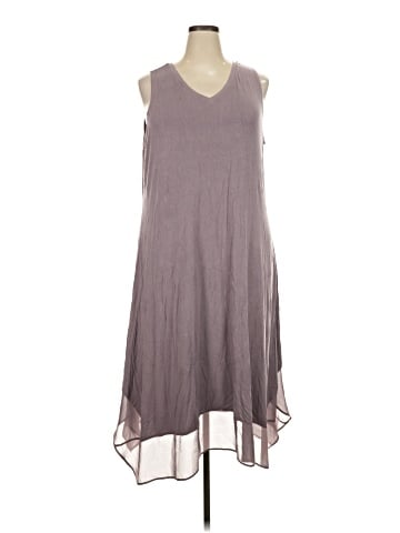 LOGO by Lori Goldstein Casual Dress (view 1)