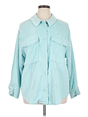 Ashley by 26 International 3/4 Sleeve Button-Down Shirt (view 1)