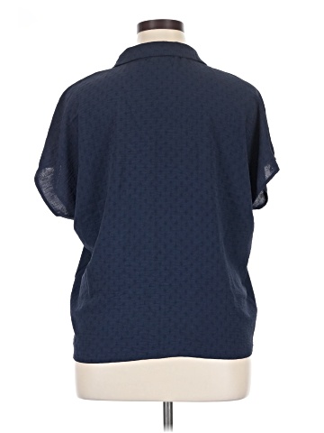 Adrienne Vittadini Short Sleeve Blouse (view 2)