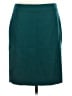 J.Crew 100% Wool Solid Teal Wool Skirt Size 8 (petite) - photo 1