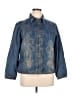 Chico's Paisley Blue Denim Jacket Size XL (3) - photo 1