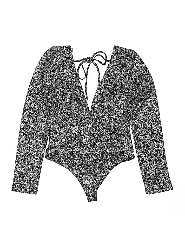 Pre-owned 12th Tribe Bodysuit In Gray