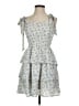 Francesca's Blue Casual Dress Size XS - photo 1