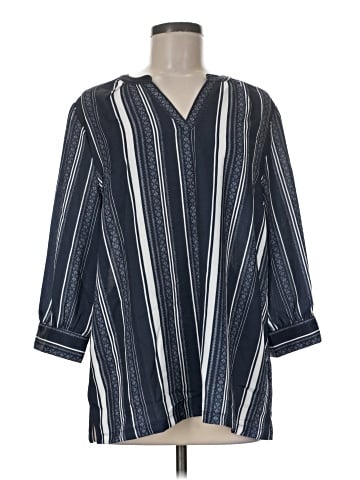 Joan Rivers 3/4 Sleeve Blouse (view 1)