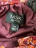 MSK 100% Polyester Paisley Purple Cocktail Dress Size M (petite) - photo 7