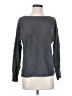 Chico's Metallic Gray Pullover Sweater Size S - photo 1