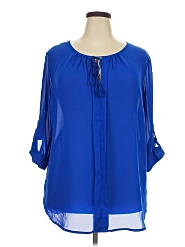 Marisol 3/4 Sleeve Blouse (view 1)