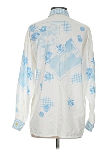 Escada by Margaretha Ley Long Sleeve Button-Down Shirt (view 2)
