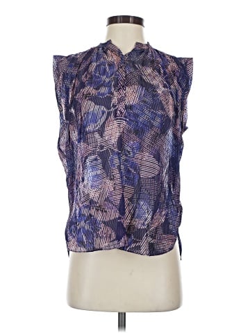 Rebecca Taylor Sleeveless Silk Top (view 1)