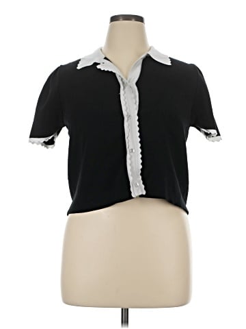 Laundry by Shelli Segal Short Sleeve Blouse (view 1)