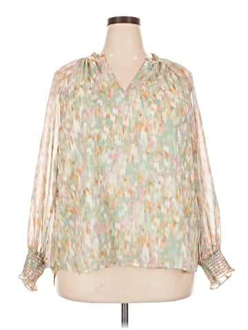 Philosophy Republic Clothing 3/4 Sleeve Blouse (view 1)