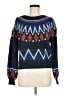 Sundry Chevron-herringbone Blue Pullover Sweater Size Med (2) - photo 1