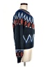 Sundry Chevron-herringbone Blue Pullover Sweater Size Med (2) - photo 4