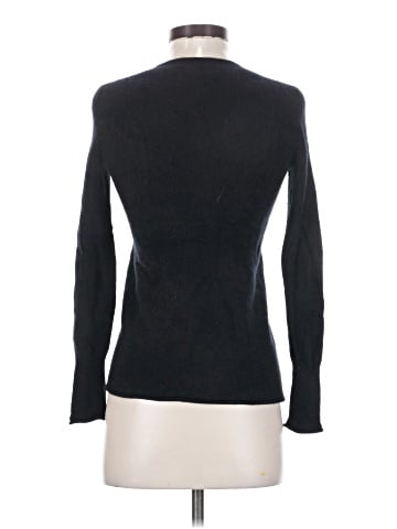 Aqua Cashmere Pullover Sweater (view 2)