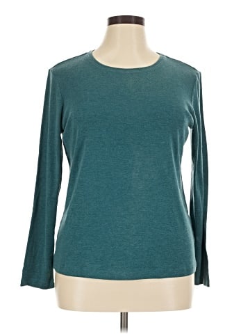 Christopher & Banks 3/4 Sleeve T-Shirt (view 1)