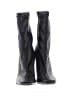 Azalea Wang Snake Print Black Ankle Boots Size 11 - photo 2