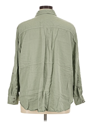 CALVIN KLEIN JEANS Long Sleeve Button-Down Shirt (view 2)