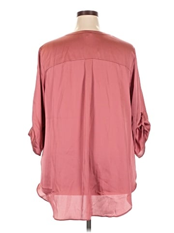 Worthington 3/4 Sleeve Blouse (view 2)