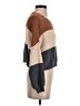 Debut Color Block Brown Pullover Sweater Size XS - photo 4