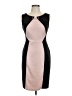 En Focus Studio Color Block Tan Cocktail Dress Size 12 - photo 1