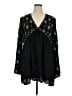 Assorted Brands 100% Polyester Black Long Sleeve T-Shirt Size XL - photo 1
