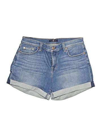 7 For All Mankind Denim Shorts (view 1)