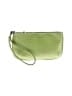 Talbots 100% Leather Green Leather Wristlet One size - photo 1