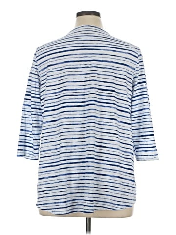 Chico's 3/4 Sleeve T-Shirt (view 2)