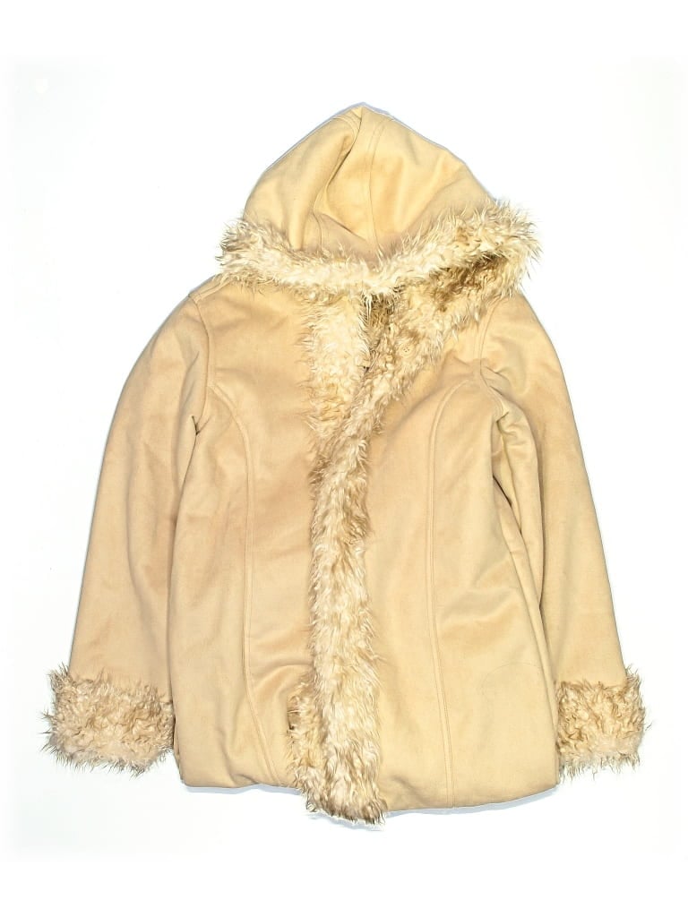 Pre-owned Next Kids' Coat In Gold