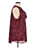 Terra & Sky 100% Polyester Red Sleeveless Blouse Size 2X - photo 4