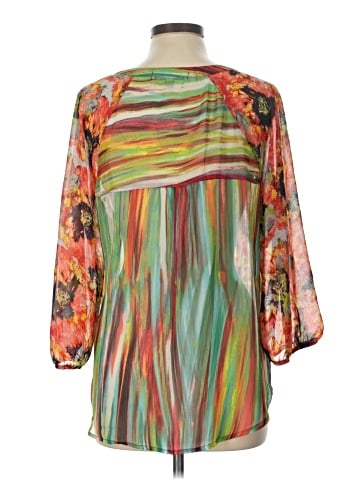 Figueroa & Flower 3/4 Sleeve Blouse (view 2)