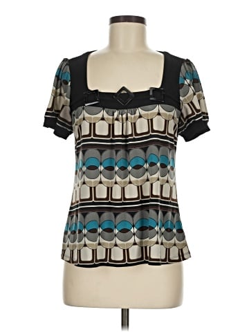 Petite Sophisticate Short Sleeve Blouse (view 1)