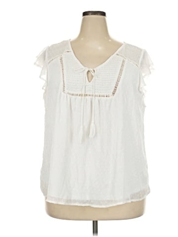 Almost Famous Sleeveless Blouse (view 1)