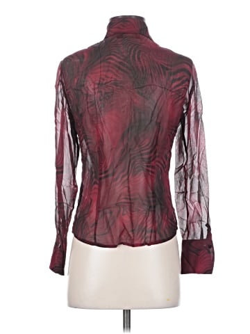 Dana Buchman Long Sleeve Silk Top (view 2)