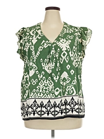 Haute Hippie Short Sleeve Blouse (view 1)