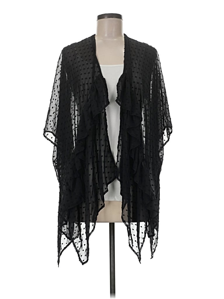 Pre-owned Versona Kimono In Black