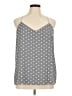 Express 100% Polyester Gray Tank Top Size XL - photo 1