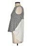 Deletta Silver Sleeveless Blouse Size S - photo 5