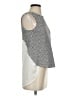 Deletta Silver Sleeveless Blouse Size S - photo 4